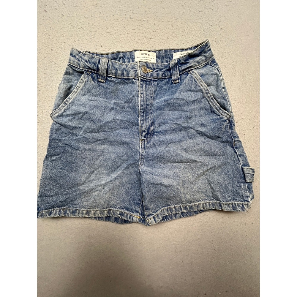 Cotton On Carpenter Denim Short Blue Size EU 38 US 6 Womens